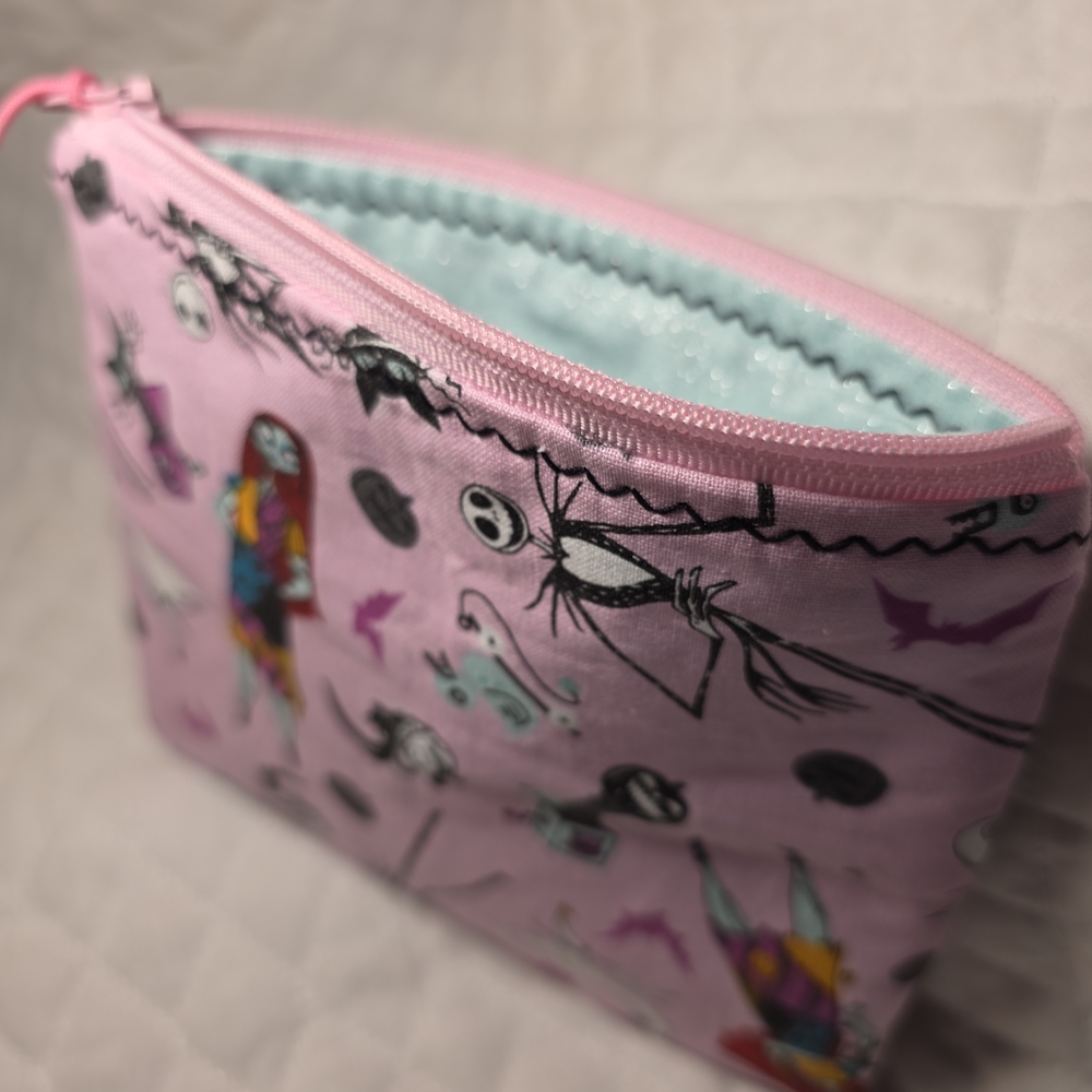 Pink Patterned Clutch Halloween Design - Picture 4 of 5